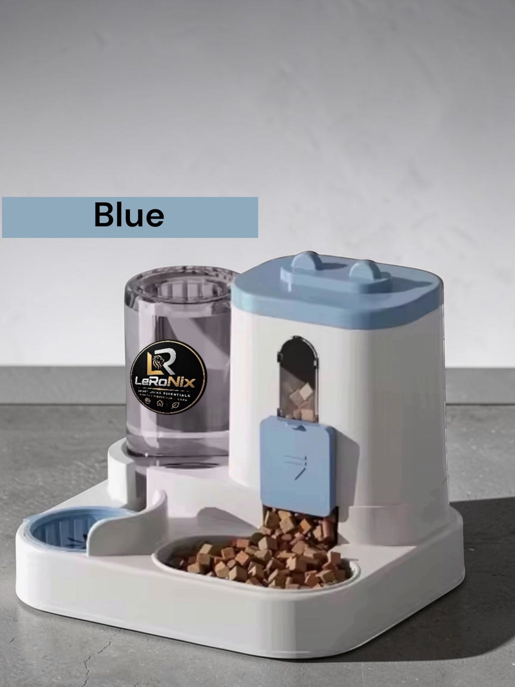 Solid Eco-Friendly Automatic Cat Dog Food Dispenser Leak Proof Plastic Pet Supplies Water Fountain Bowl Cat Dog Water Fountain